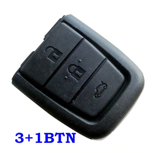 3+1Buttons 433MHz Flip Remote Key For Chevrolet with 3 + Panic Key Button