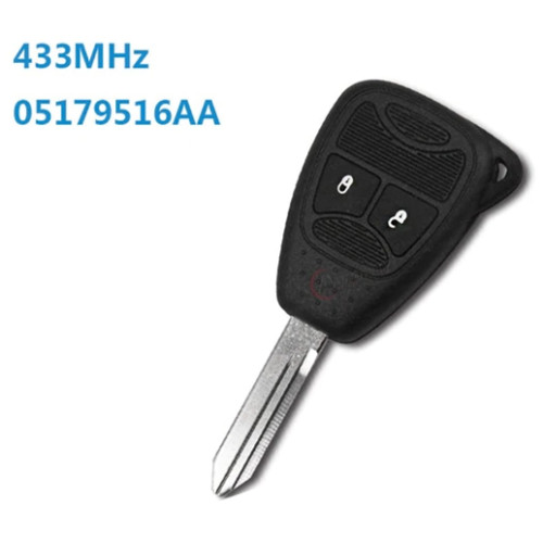 2btn 433MHz Remote Key For Chrysler/Jeep/Dodge