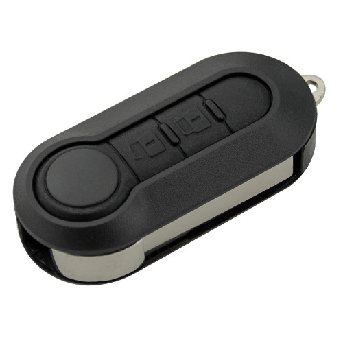 2 Buttons 433Mhz Remote Flip Key For Fiat 500 / Dodge (Delphi BSI)