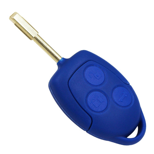 Blue 3 Buttons 433MHz Transit Remote Key For Ford