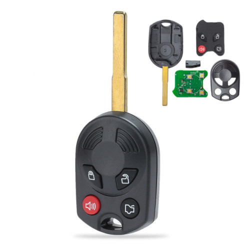 4 Buttons 315MHz Remote Key For Ford (laser blade)