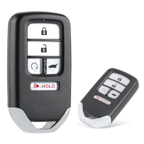 4+1 Buttons 433MHz Smart Remote Key For Honda