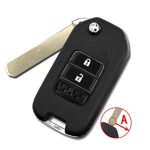 2 Button 433MHz Remote Flip Key For Honda with A Chip