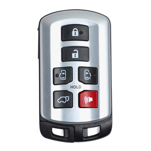 5+1 Buttons 314.4MHz Keyless Entry Smart Remote Key For Toyota Sienna