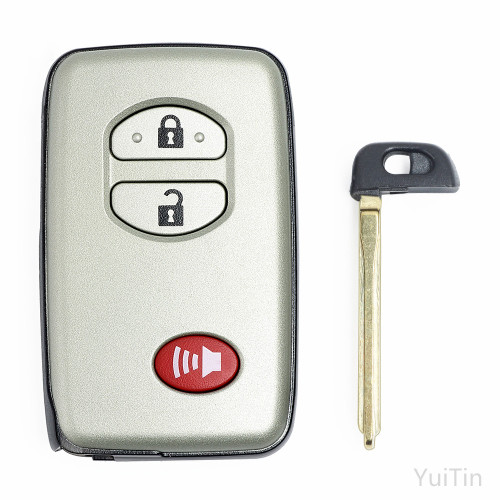 2+1btn 433MHz A433 Board Smart Remote Key For Toyota (TOY48)