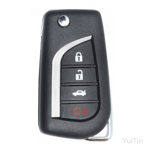 3+1 Buttons 314.4MHz Flip Remote Key For Toyota Camry