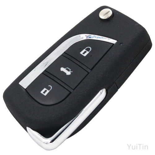 3 Buttons 315MHz Flip Remote Key For Toyota