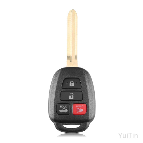 3+1 Buttons 314.4MHz Remote Key For Toyota RAV4/Highlander