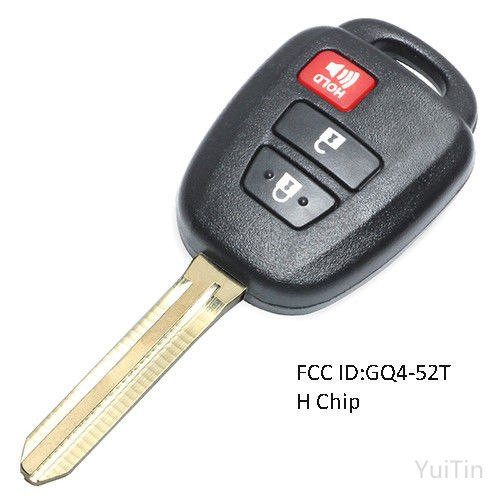 2+1 Buttons 314.4MHz Remote Key For Toyota RAV4/Highlander