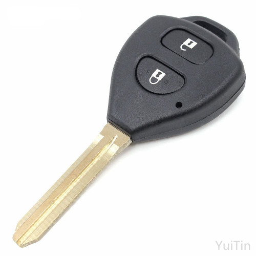 2 Buttons 433MHz Keyless Entry Remote Key For Toyota Corrolla