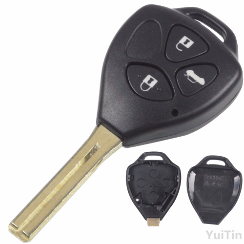 3 Buttons 433MHz Remote Key For Toyota (Laser blade)
