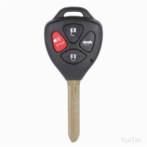 3+1 Buttons 433MHz Remote Key For Hilux