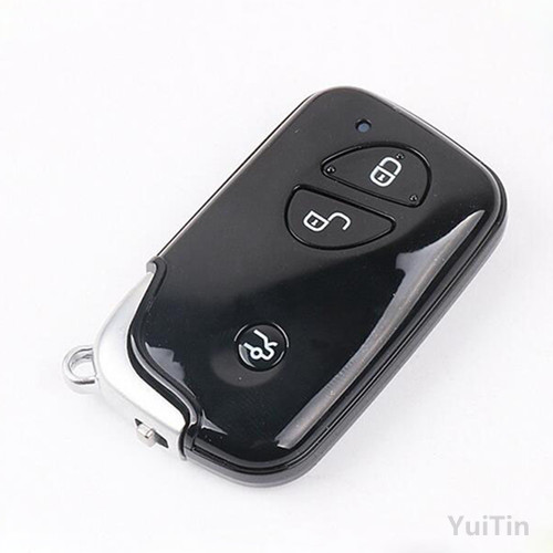 3 Buttons Smart Remote Key for BYD S6 G3 F3 F0 L3 Replacement Remote Car Key Blanks with key blade(Right slot)