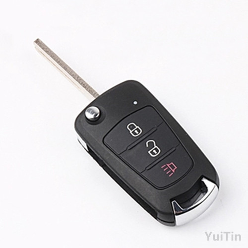 3 Buttons 433MHz Replacement Keyless entry flip remote Key For Great Wall Pickup Wingle 5 With ID48 Chip