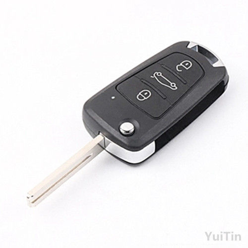 3 Buttons Replacement Flip Folding Remote Key Case Shell For Great Wall Haval H1 Uncut Blade 