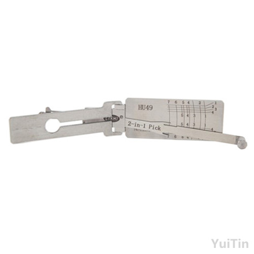 High quality locksmith tool HU49 2 in 1 Genuine LiShi Locksmith Professional Car/Auto Repair Tools