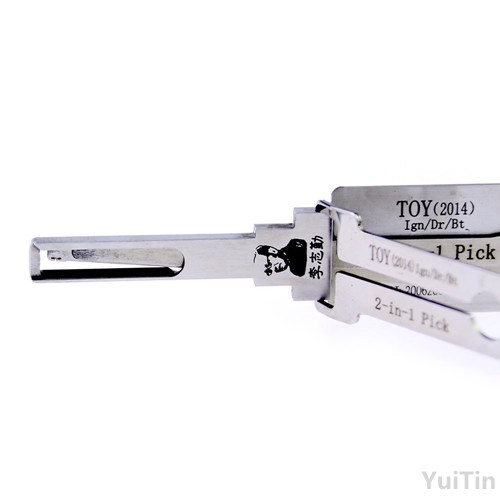 High quality locksmith tool TOY2014 2 in 1 Genuine LiShi Locksmith Professional Car/Auto Repair Tools