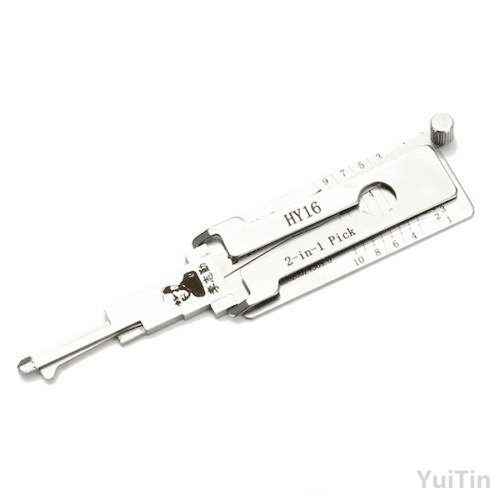 Hot Selling Original LISHI HY16 2 in 1 Auto Lock Pick and Decoder Locksmith Tool to Hyundai Door Lock