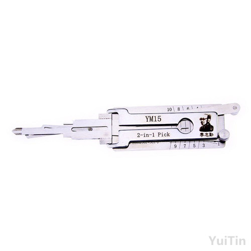 LISHI YM15 2-in-1 Auto Pick and Decoder For BENZ Truck locksmith tool lock pick tool 
