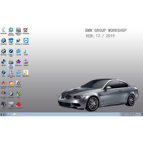 V2019.12 BMW ICOM Latest Software ISTA 4.20.31 ISTA-P 3.67.0.000 with Engineers Programming Win7 System
