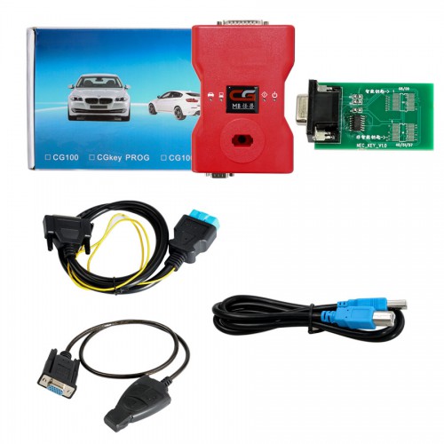 UK Ship CGDI Prog MB Benz Key Programmer Support All Key Lost With Full Adapters for ELV Repair