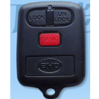 BYD 3 Button Remote Shell