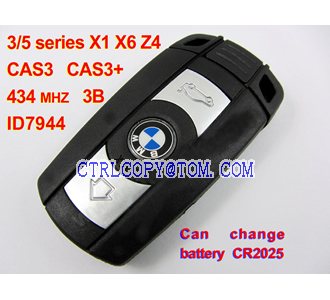 BMW 3 5series remote control  X1 X6 Z4 434MHZ