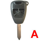 Тип A-Chrysler дистанционного ключа корпуса