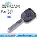 Honda ID8E Transponder Key 