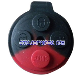 Benz Smart 4 button rubber(10pcs/lot)