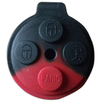 Benz Smart 4 button rubber(10pcs/lot)