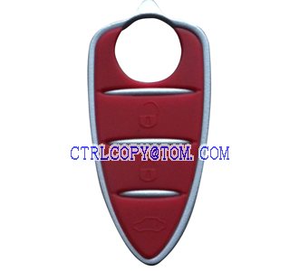 Alfa Romeo 3 button rubber (10pcs/lot)