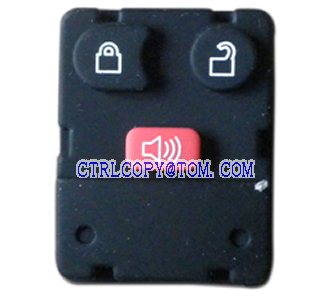Ford 3 button rubber (10pcs/lot)