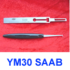 Lishi SAAB YM30 замок забрать инструменты 