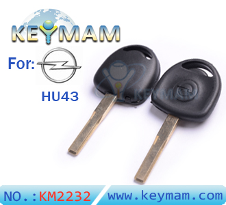Opel key shell (HU43)
