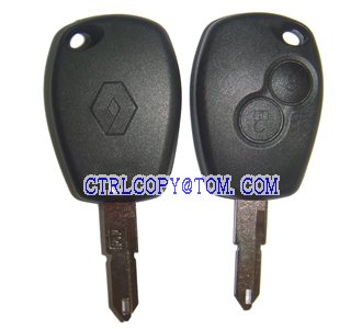 Renault 2 кнопки пульта дистанционного управления ключевых оболочки