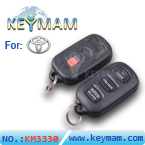Toyota Matrix remote keyless entry key