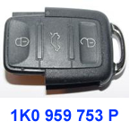 VW remote control 1K0 959 753 P