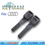 Audi plastic spare key shell 