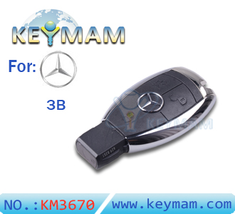 Benz 3 button smart key shell (with the plastic board)