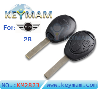 BMW Mini,MG Car 2 button remote key shell