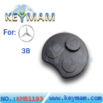 Benz Smart 3 button rubber(10pcs/lot)