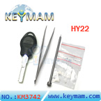 New type car key combination tool HY22