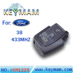 Ford Focus 3 button  remote 433mhz