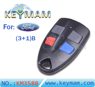 Ford remote shell 4 button (microscler)