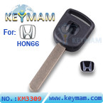 Honda HON66 transponder key shell 