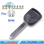 Honda ID46 Transponder Key(without Logo)