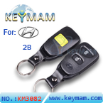 Hyundai 2 button remote shell