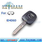 Infiniti ID4D60 transponder key