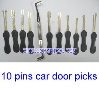 10 PIN-Ножницы автомобиль дверь выбрать инструменты